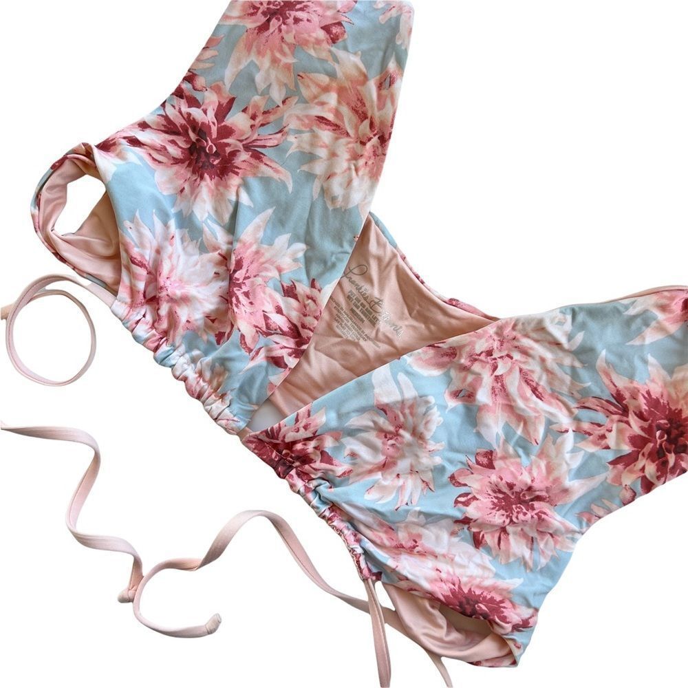 Frankie's Bikinis Floral Bikini Top
